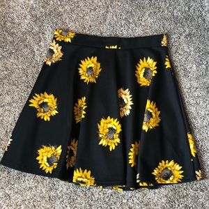 Floral Print Skirt